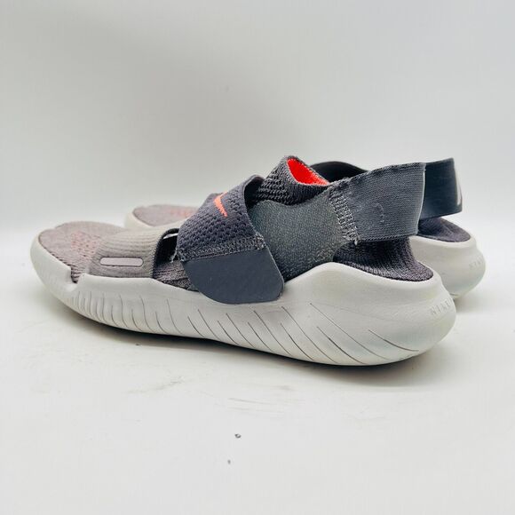 Nike Free RN Womens 8.5 Gray Motion Flyknit Running Shoes Athletic Sneakers - Picture 6 of 11